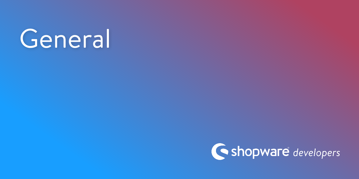 Documentation Guidelines | Shopware Documentation