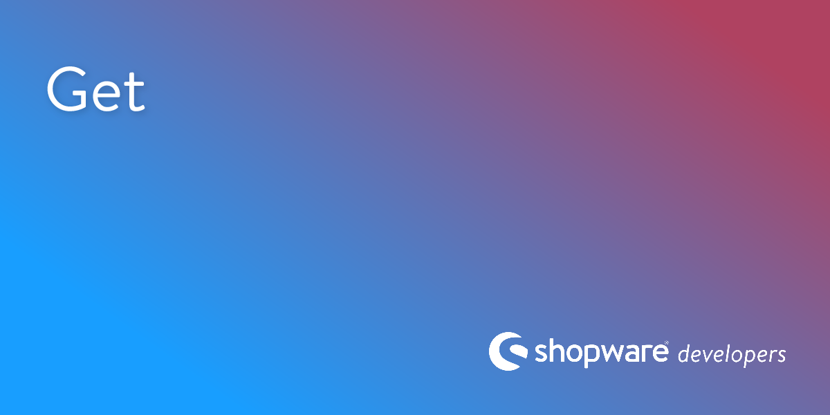 Get | Shopware Documentation