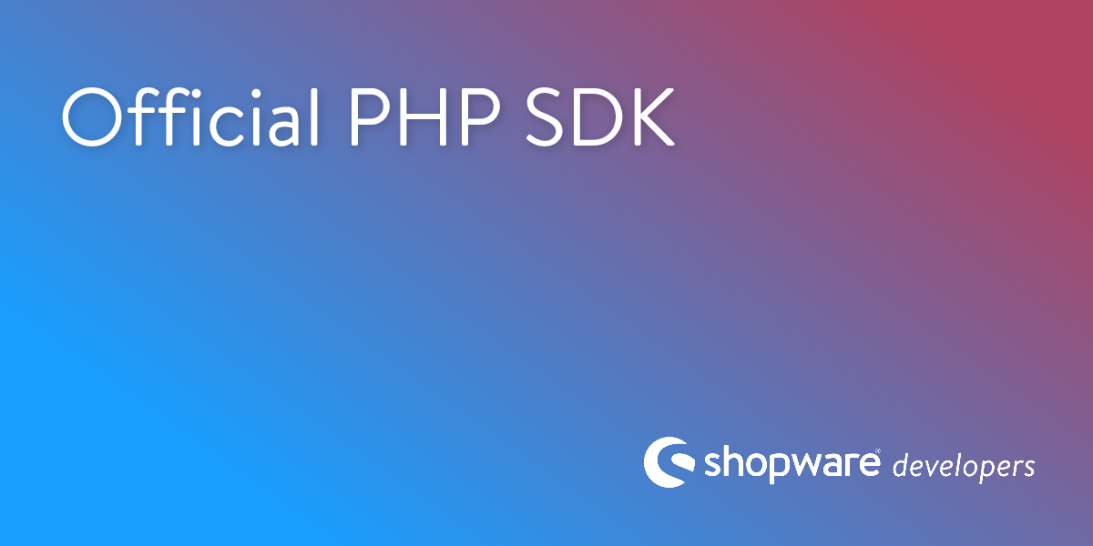 PHP | Shopware Documentation